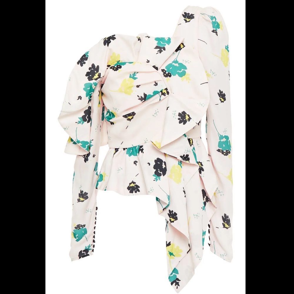 Self portrait floral top